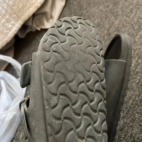 birkenstock rubber sandals size 39 (womans size 9) - Picture 6 of 8